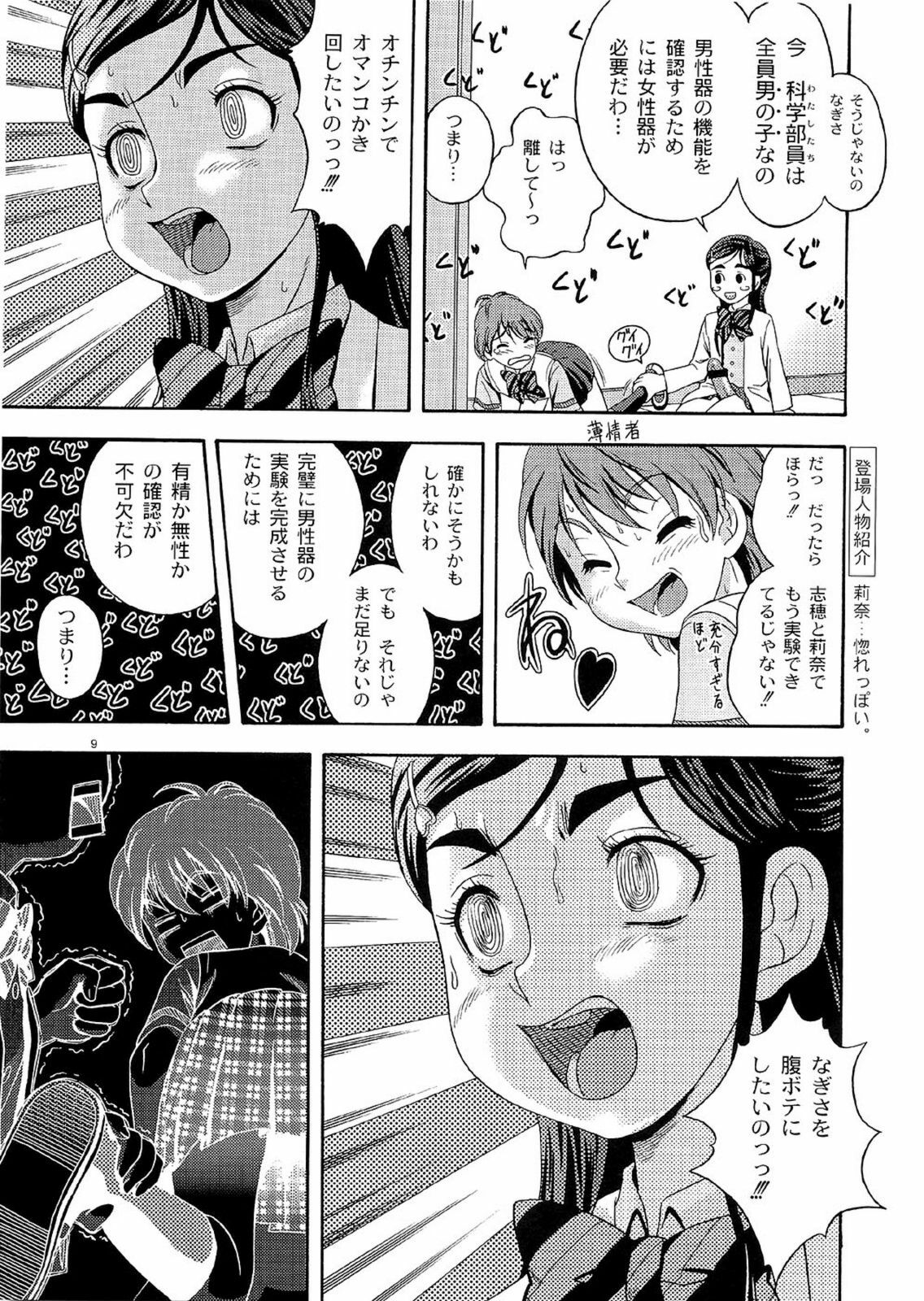 (C66) [Kensoh Ogawa (Fukudahda)] Technical White Powerful Black (Pretty Cure) page 8 full