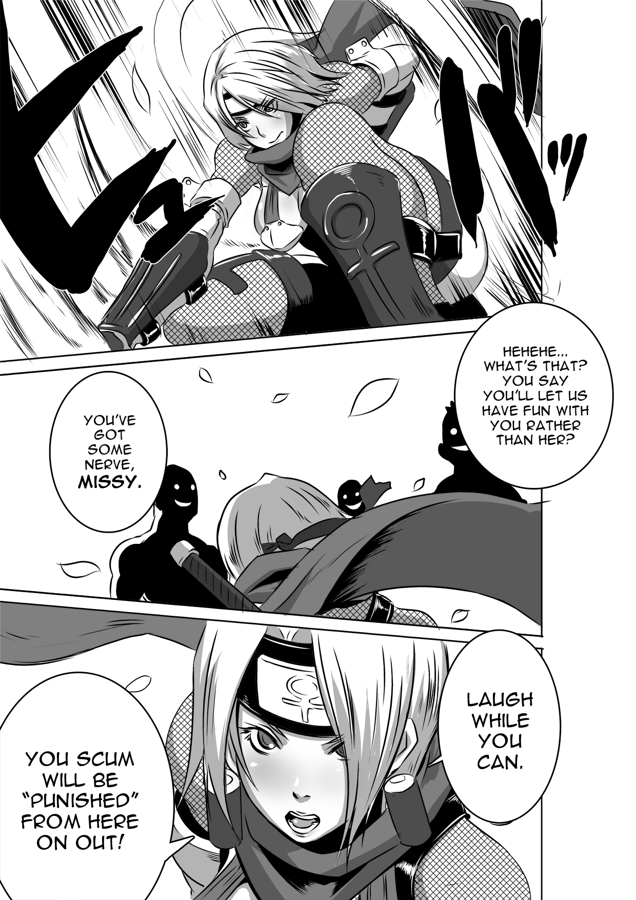 [Eroquis! (Butcha-U)] SACRIFICE HEROES - Sex Ninja Misogi [English] page 5 full