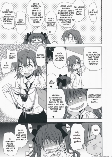 (C75) [Takumi na Muchi] Choudenji Hou no Aishi Kata (Toaru Kagaku no Railgun) [Portuguese] [Hentai Pie] - page 47