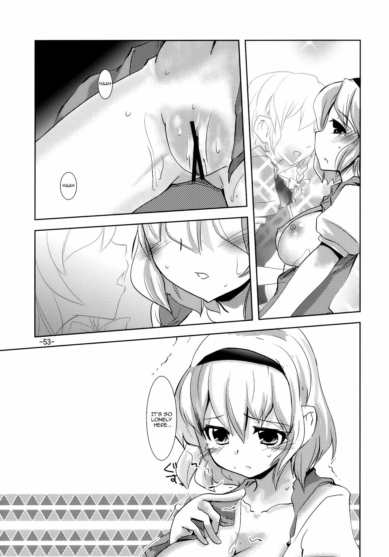 (Reitaisai 7) [Sanzoku no Uta (Takara Akihito)] Enkai ni Ikou | Let's go to the party (Touhou Project) [English] [U MAD] page 53 full