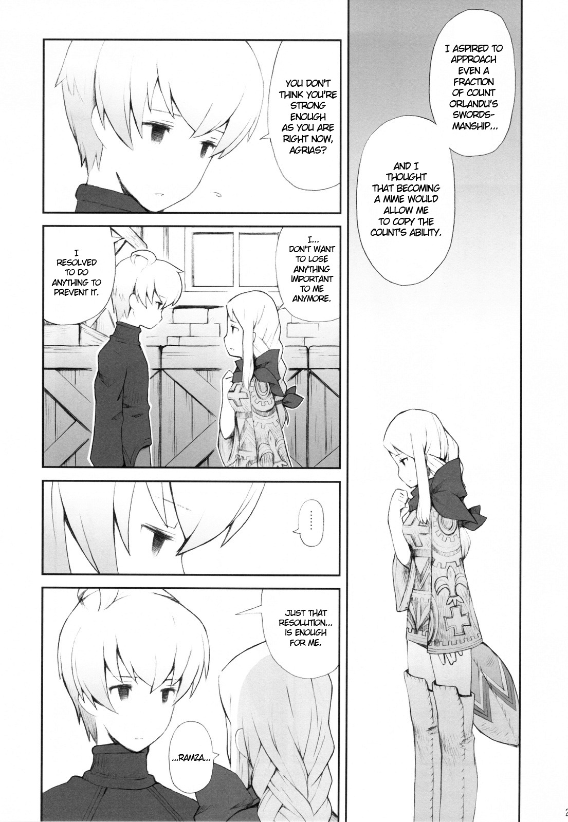 (C77) [Bakuhatsu BRS. (B.Tarou)] Love Mimic (Final Fantasy Tactics) [English] [Anonygoo] page 24 full