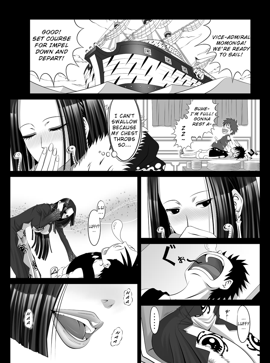 (SC46) [Carrot Works (Hairaito)] Chijou TeiahHancock | Foolish Empress Hancock (One Piece) [English] =Wrathkal+Torn= page 3 full