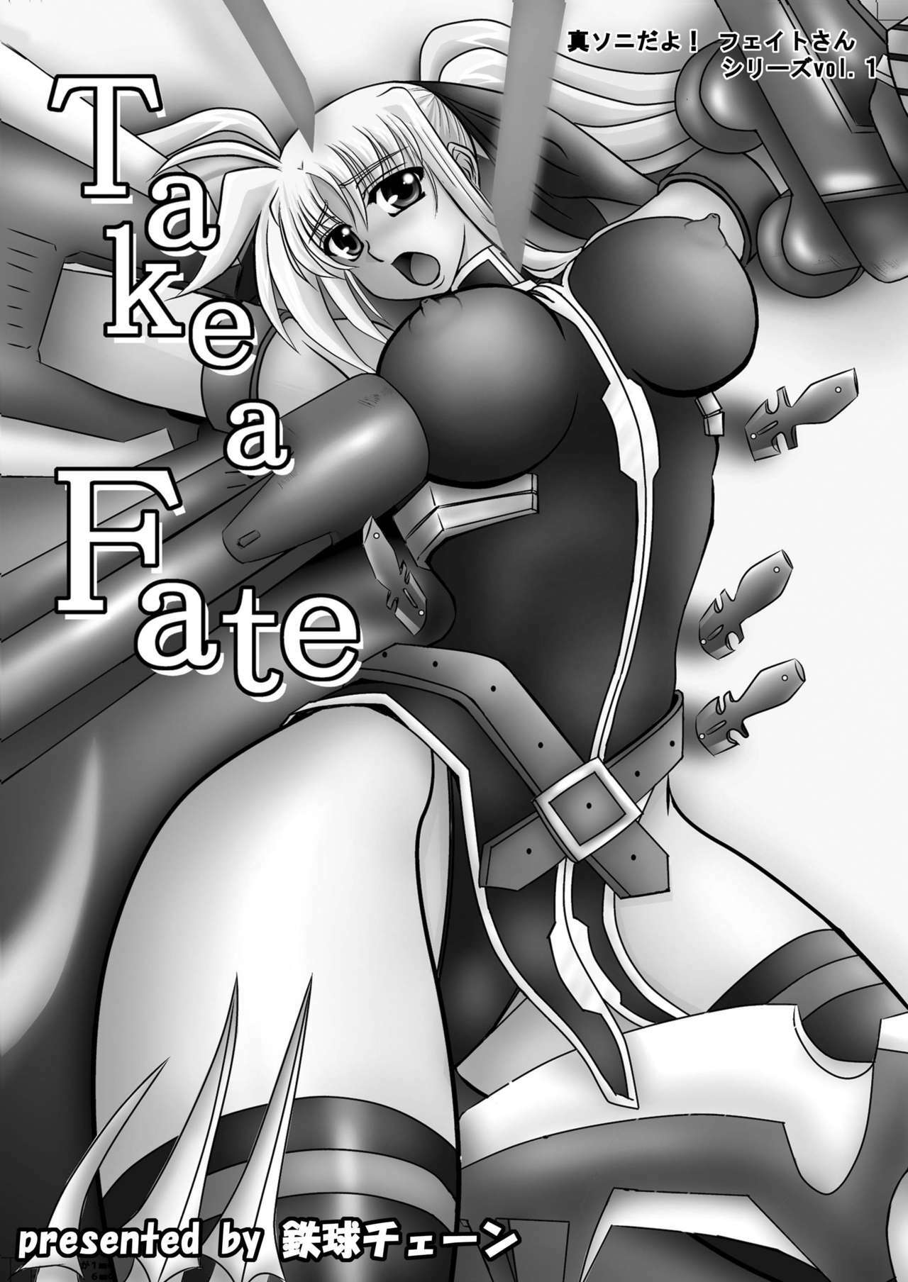 [Tekkyuu Chain (Kirimomi Shoot)] Take a Fate (Mahou Shoujo Lyrical Nanoha) [Digital] page 3 full