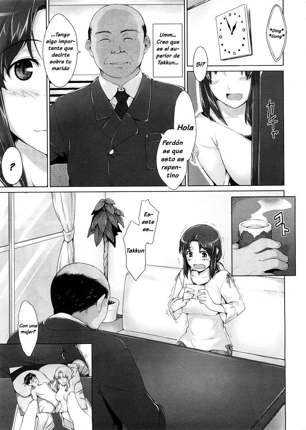 [Jin] Niizuma Kyouiku | Educating a New Wife (COMIC Megastore 2009-02) [Spanish] [Varkatzas666] [Decensored] page 3 full