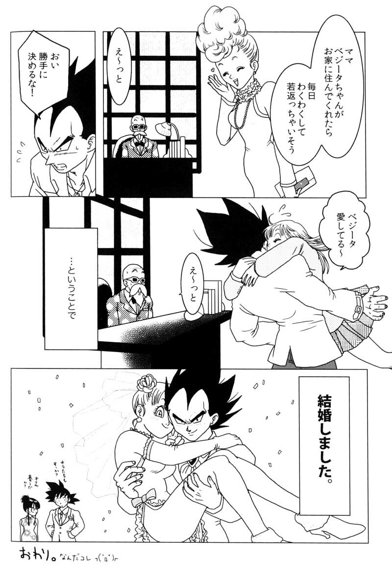 MOEBON BALL KAI (Dragonball Z) [Vegeta X Bulma] page 33 full