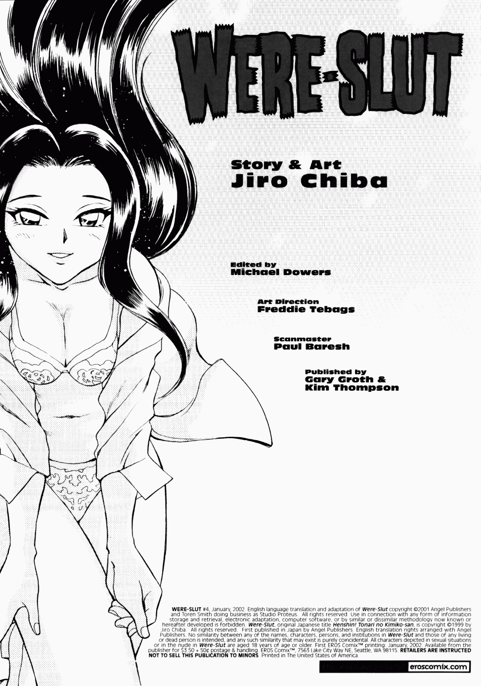 [Chiba Jirou] Henshin! Tonari no Kimiko-san Ch. 4 (Were-Slut 4) [English] page 2 full