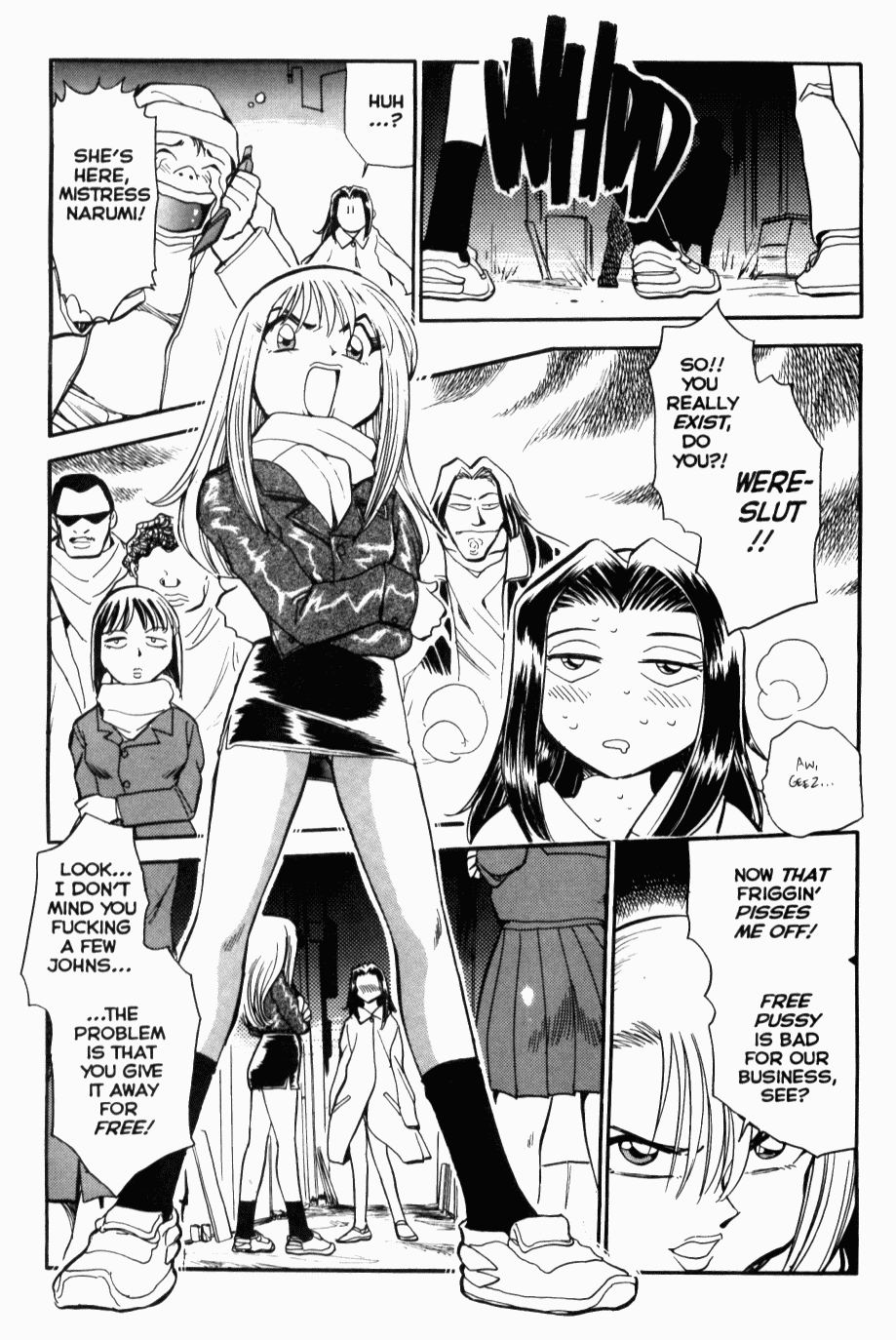 [Chiba Jirou] Henshin! Tonari no Kimiko-san Ch. 3 (Were-Slut 3) [English] page 10 full