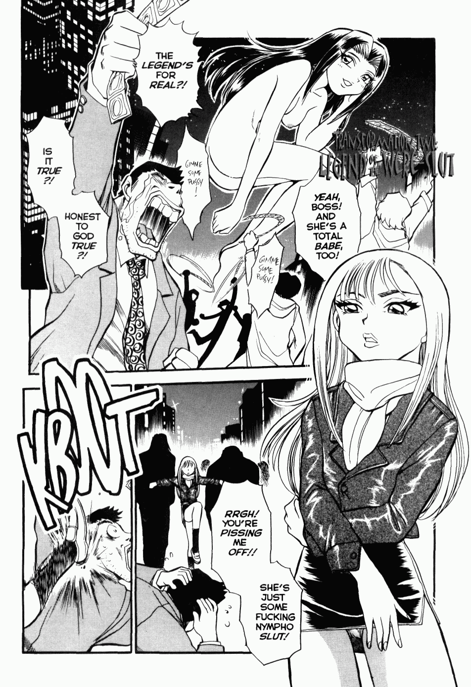 [Chiba Jirou] Henshin! Tonari no Kimiko-san Ch. 3 (Were-Slut 3) [English] page 3 full