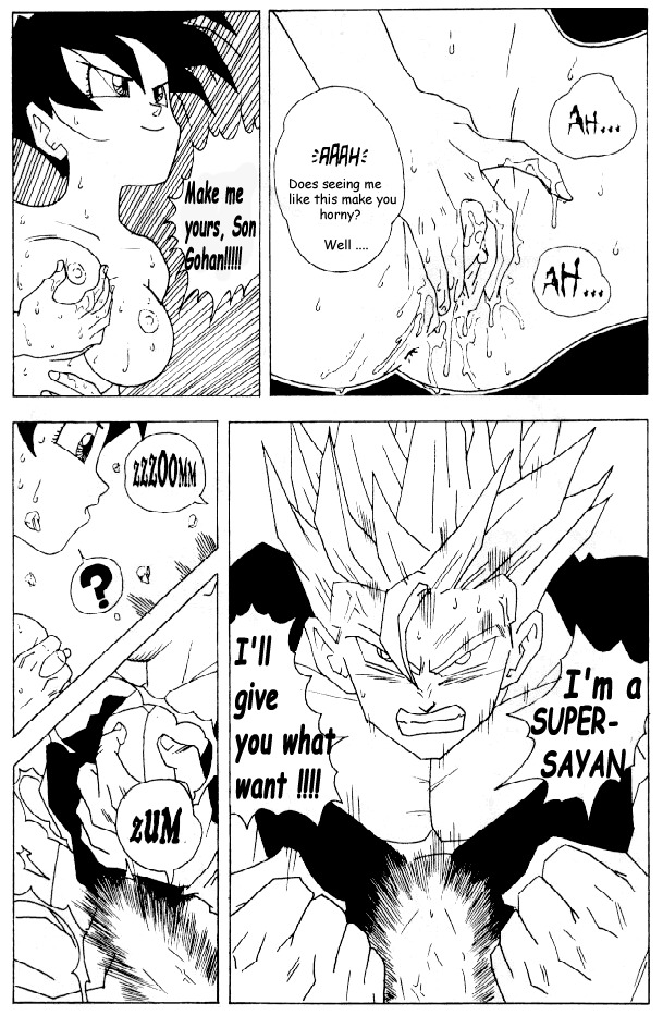 Videl Learns To Fly And Son Gohan Learns To... (Dragonball) [English] page 6 full