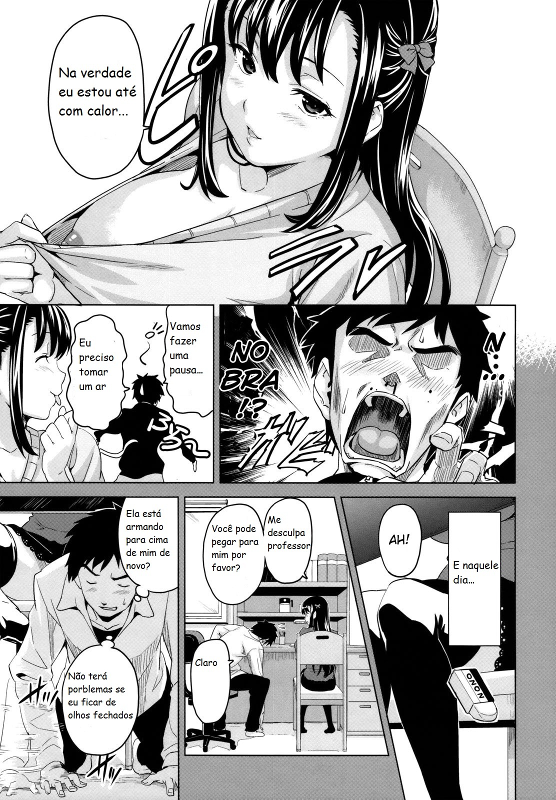 [Takeda Hiromitsu] Cute Succubus (Aluna Dedicada) [Portuguese-BR] page 9 full