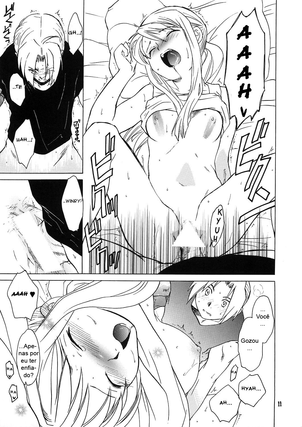 (C69) [Toko-ya (HEIZO, Kitoen)] ED x WIN 1.5 (Fullmetal Alchemist) [Portuguese-BR] [Pegasos] page 10 full