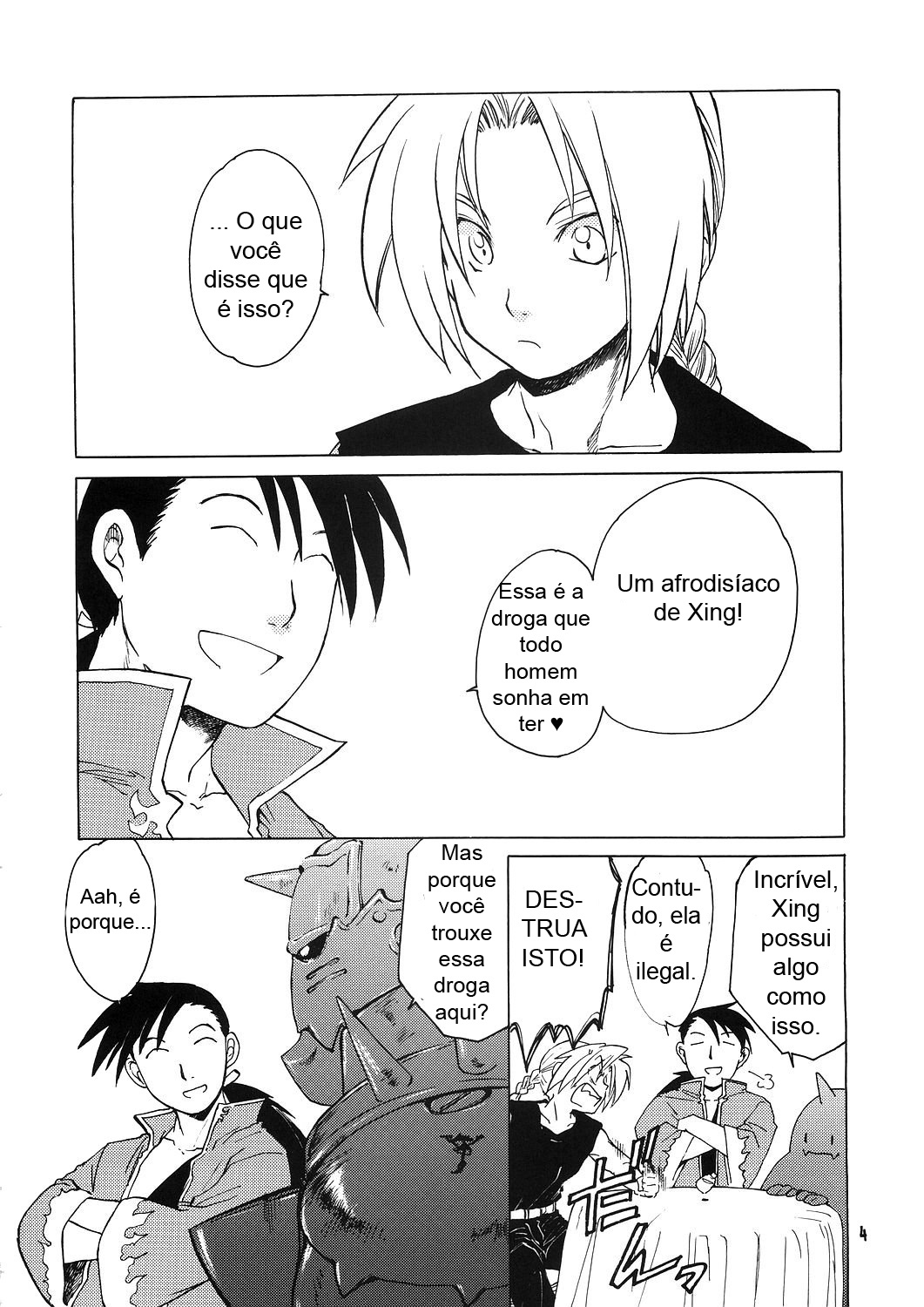 (C69) [Toko-ya (HEIZO, Kitoen)] ED x WIN 1.5 (Fullmetal Alchemist) [Portuguese-BR] [Pegasos] page 3 full