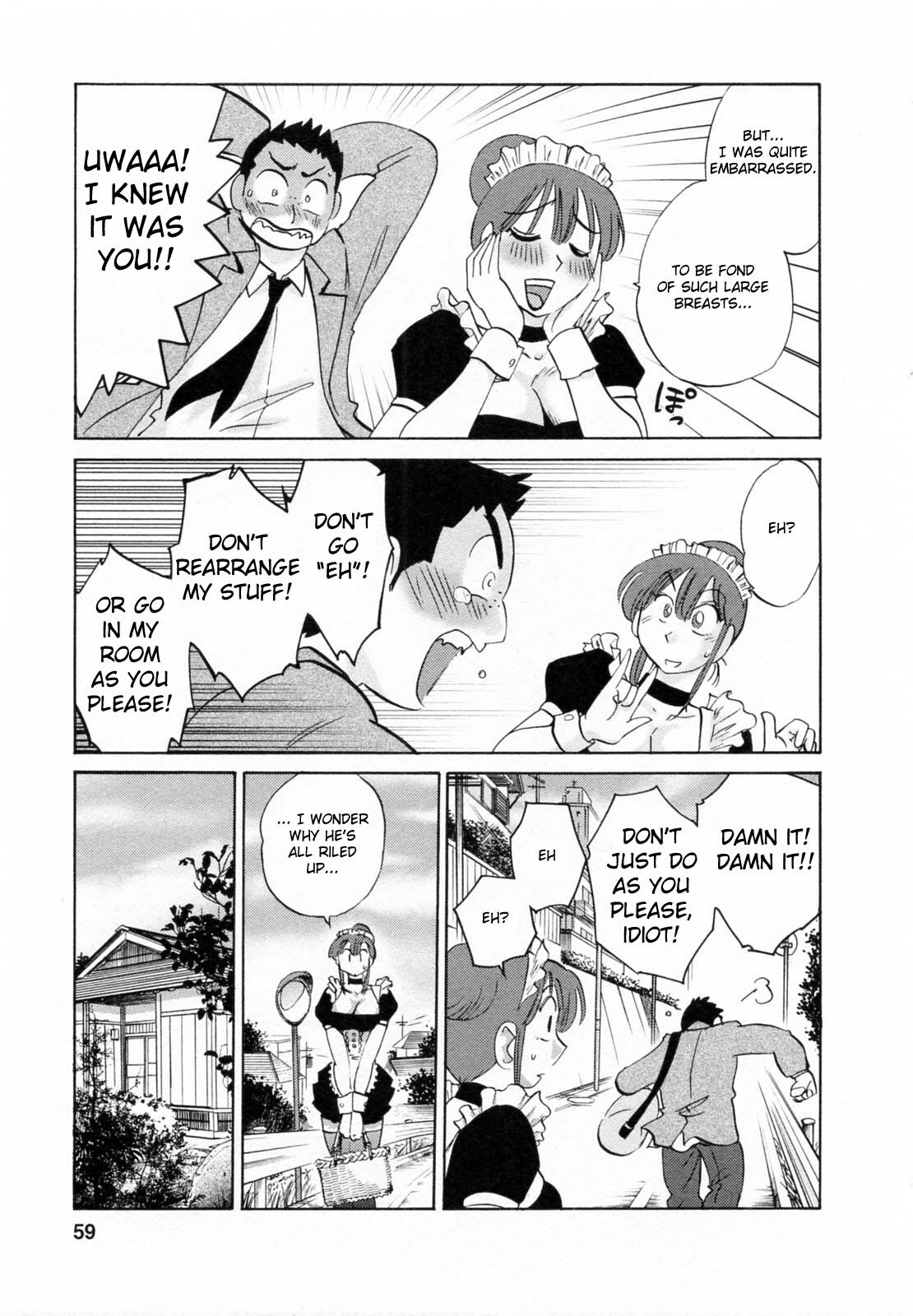 [Tsuyatsuya] Maid no Mitsuko-san 1 [English] [Fated Circle] page 59 full