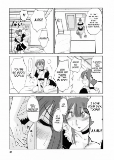 [Tsuyatsuya] Maid no Mitsuko-san 1 [English] [Fated Circle] - page 41