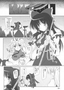 (C77) [Reverse Noise (Yamu)] Musou Fuuin -You- (Touhou Project) - page 22