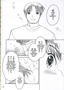 (C68) [Purin Yokochou (Ouka Sushi)] Koi ni Fuku Kaze 3 futari (Koi Kaze) [English] [DesuDesu] - page 15