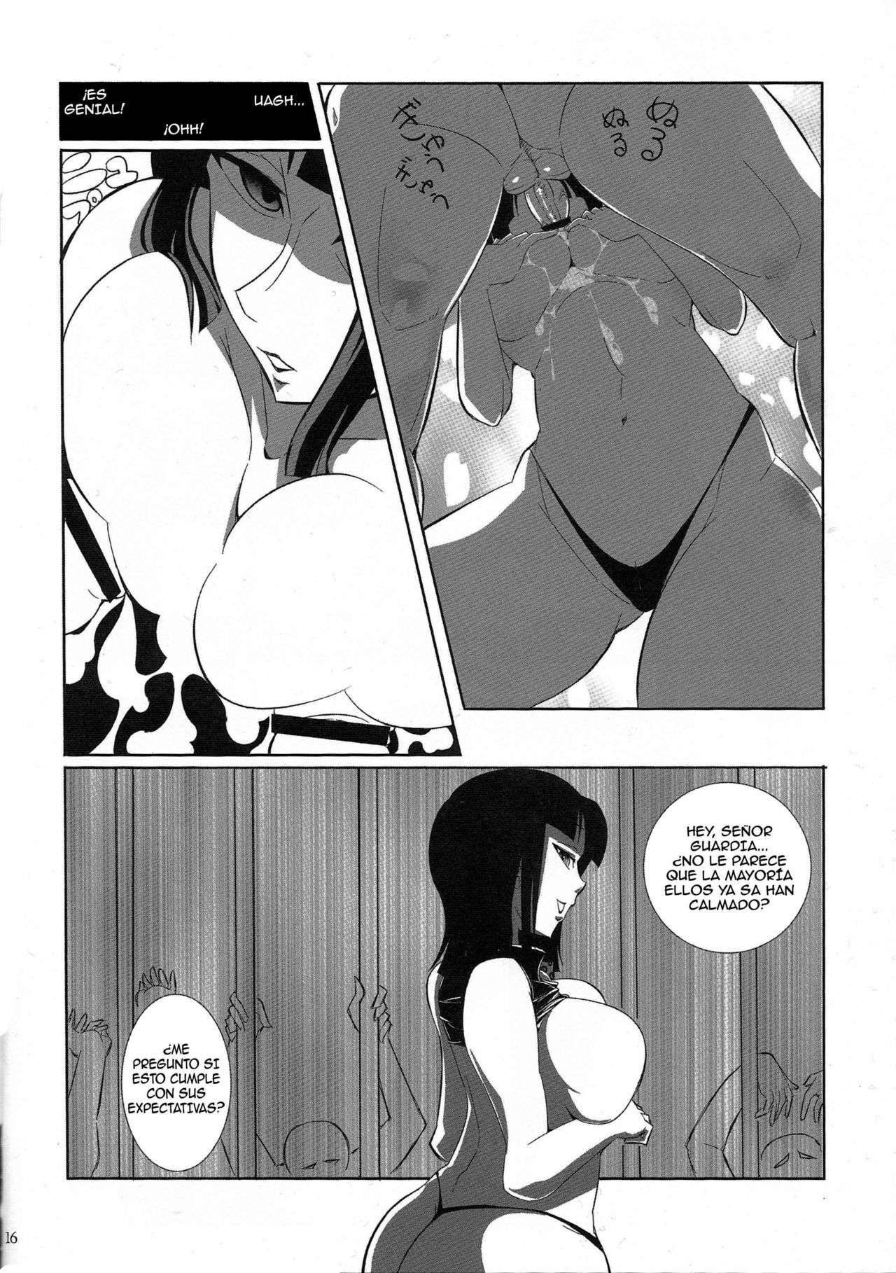 (C77) [Sato Samitt (Satomi Sato)] Pleasure (One Piece‎) [Spanish] [Biblioteca Hentai + BloodHunter] page 15 full