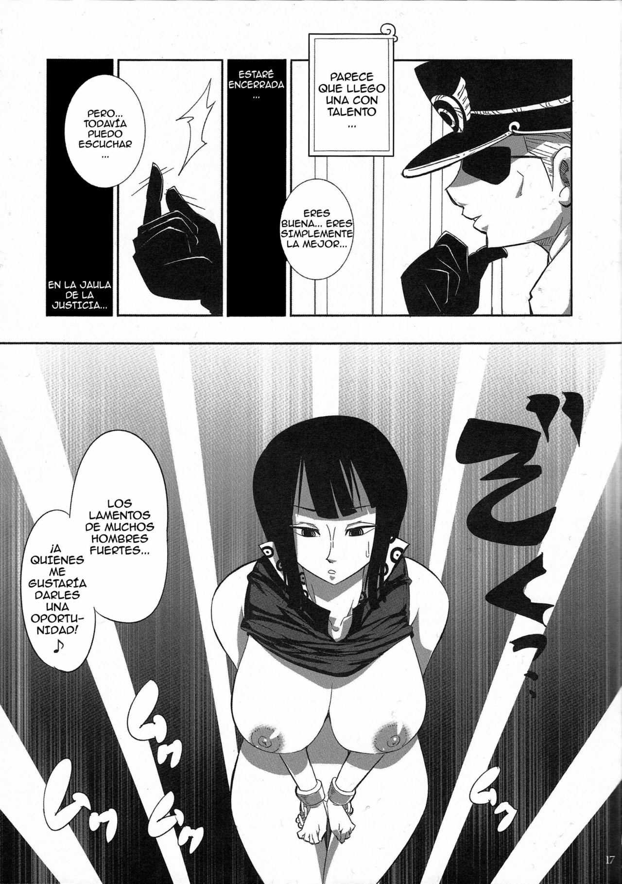 (C77) [Sato Samitt (Satomi Sato)] Pleasure (One Piece‎) [Spanish] [Biblioteca Hentai + BloodHunter] page 16 full