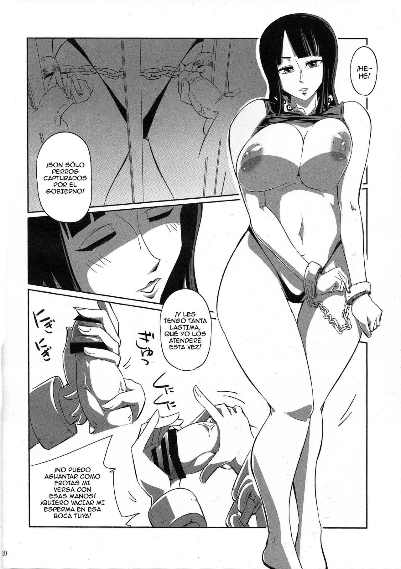 (C77) [Sato Samitt (Satomi Sato)] Pleasure (One Piece‎) [Spanish] [Biblioteca Hentai + BloodHunter] page 9 full