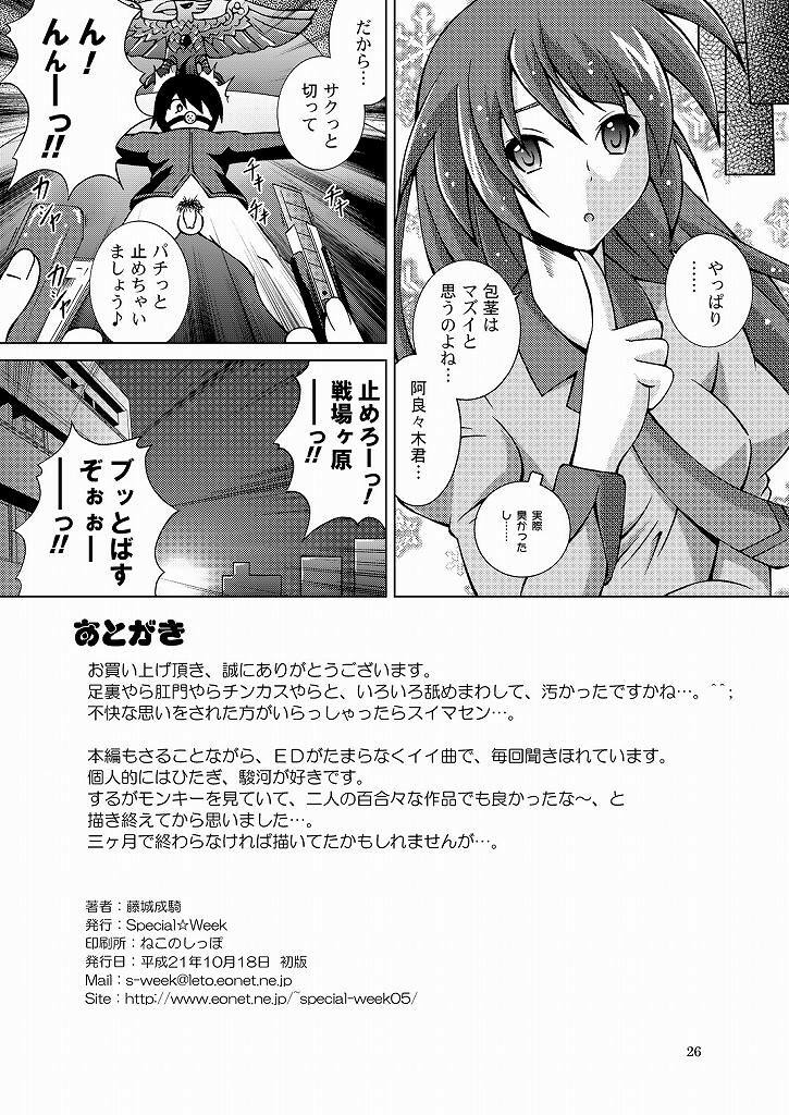 [Special Week (Fujishiro Seiki)] Kimi no Shiranai Mono Bakari (Bakemonogatari) page 25 full