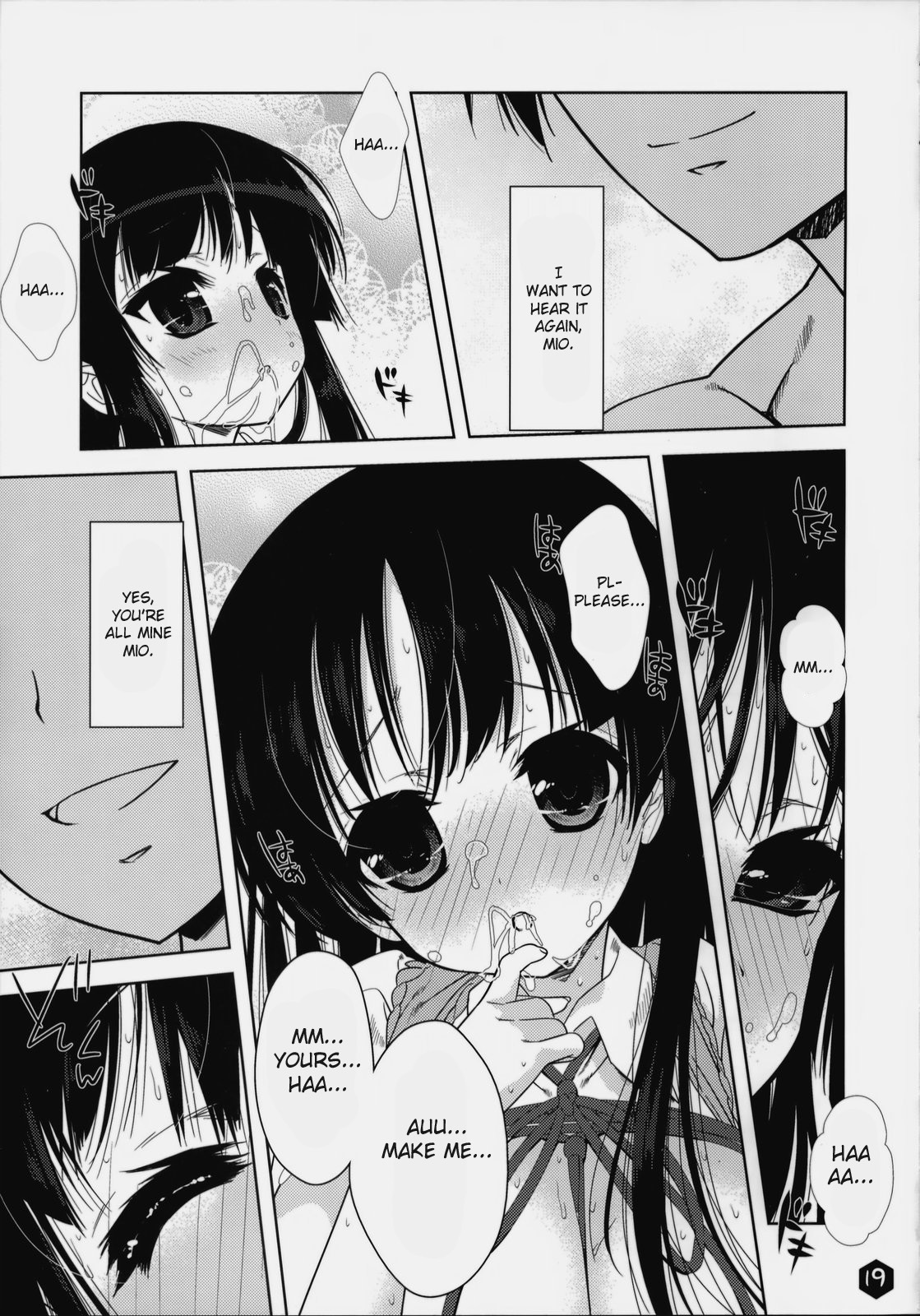 (SC45) [Nama Cream Biyori (Nanase Meruchi)] Mio-tan! 3 (K-ON!) [English] [redCoMet] page 19 full