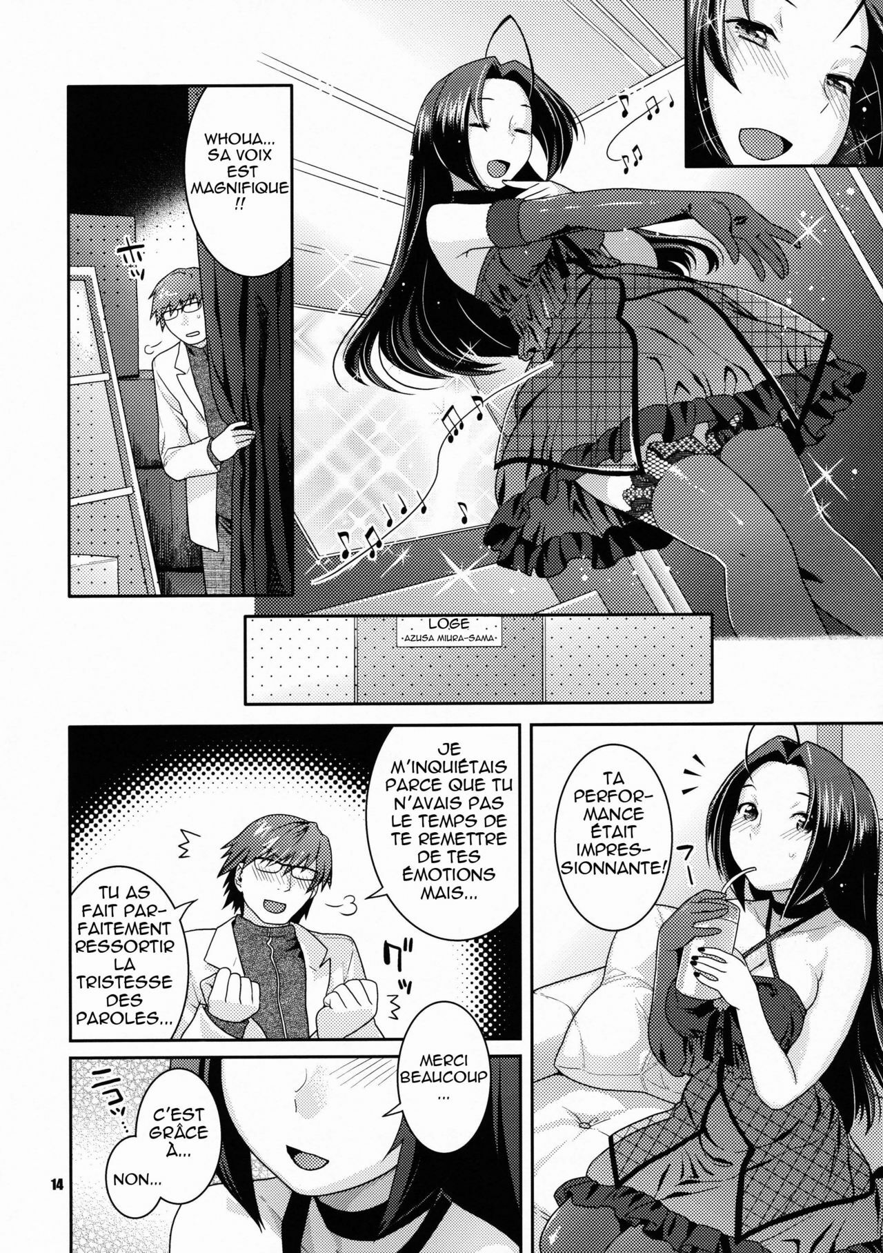 (COMIC1☆3) [Nekomataya (Nekomata Naomi)] Stage Ishou o Nugasanaide (THE iDOLM@STER) [French] [nekomataya.webatu.com] page 14 full