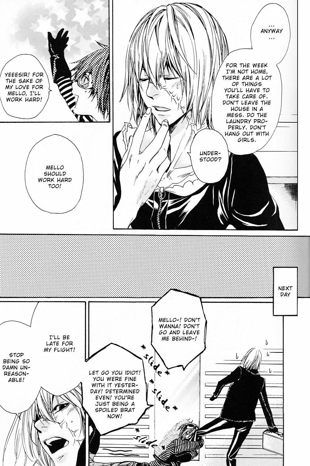 [H-eichi- (hitomi)] Love Traveling (Death Note) [English] [Jengou] page 9 full