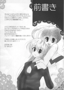 [SEA STAR x E/G] GIRLS (Magical Girl Lyrical Nanoha) - page 3