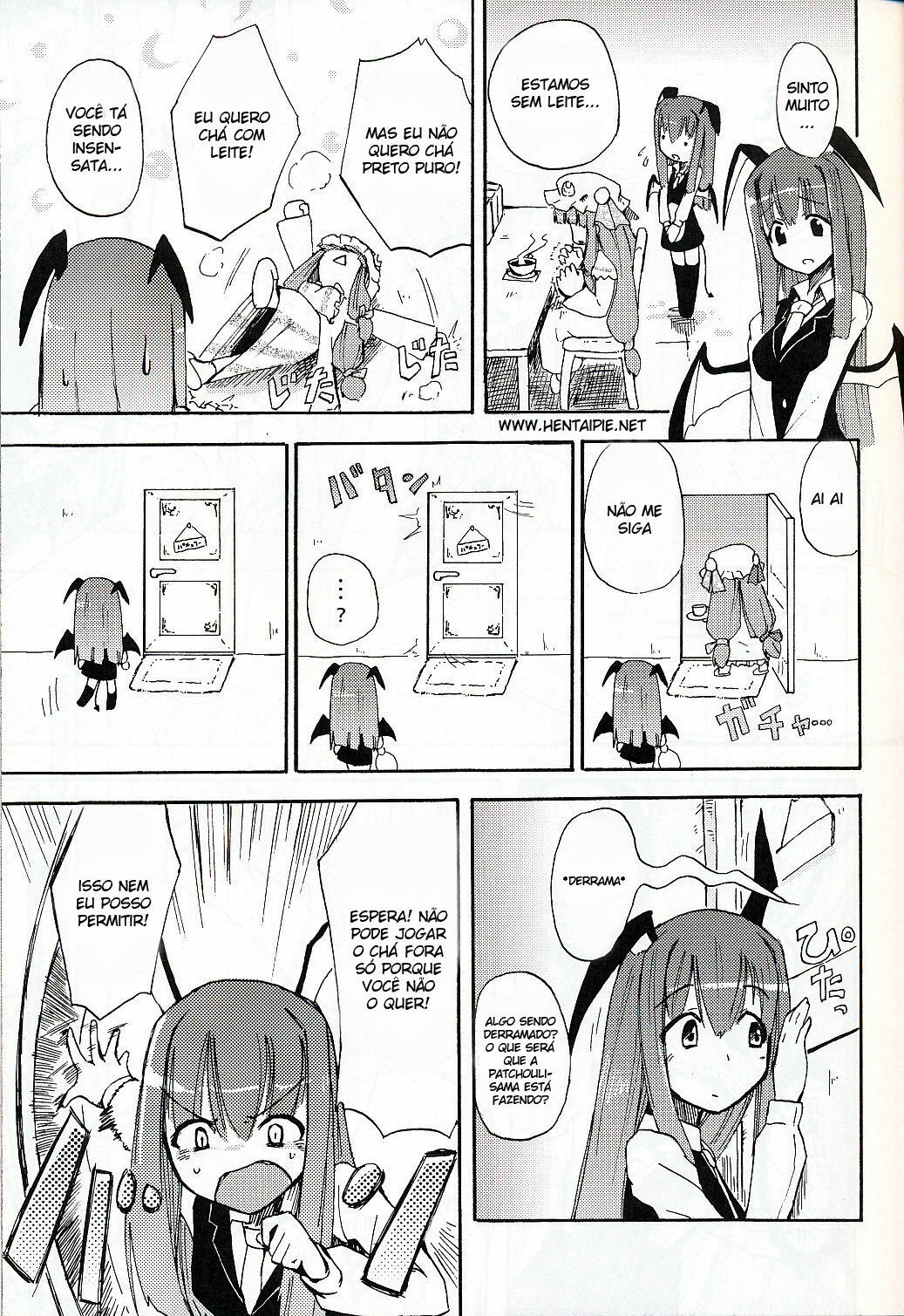 (Reitaisai 6) [Homuraya (Homura Subaru)] Patchun! MILK (Touhou Project) [Portuguese-BR] [HentaiPie] page 4 full