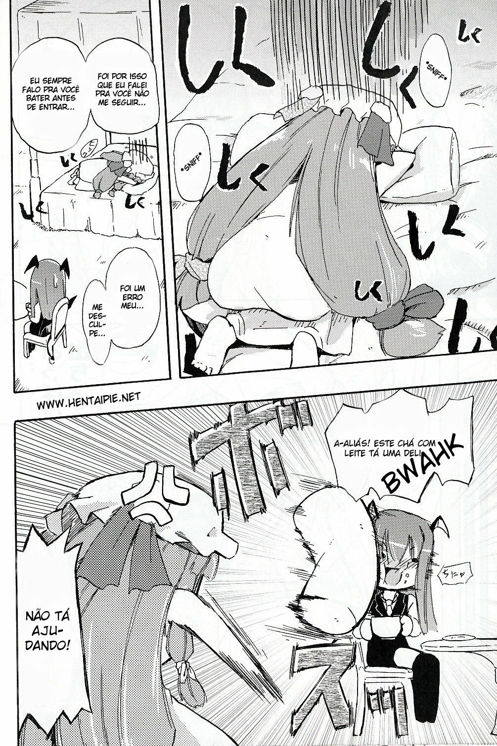 (Reitaisai 6) [Homuraya (Homura Subaru)] Patchun! MILK (Touhou Project) [Portuguese-BR] [HentaiPie] page 7 full