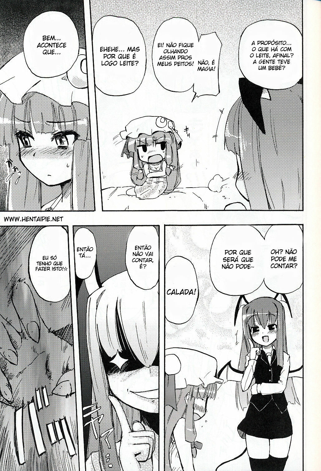 (Reitaisai 6) [Homuraya (Homura Subaru)] Patchun! MILK (Touhou Project) [Portuguese-BR] [HentaiPie] page 8 full