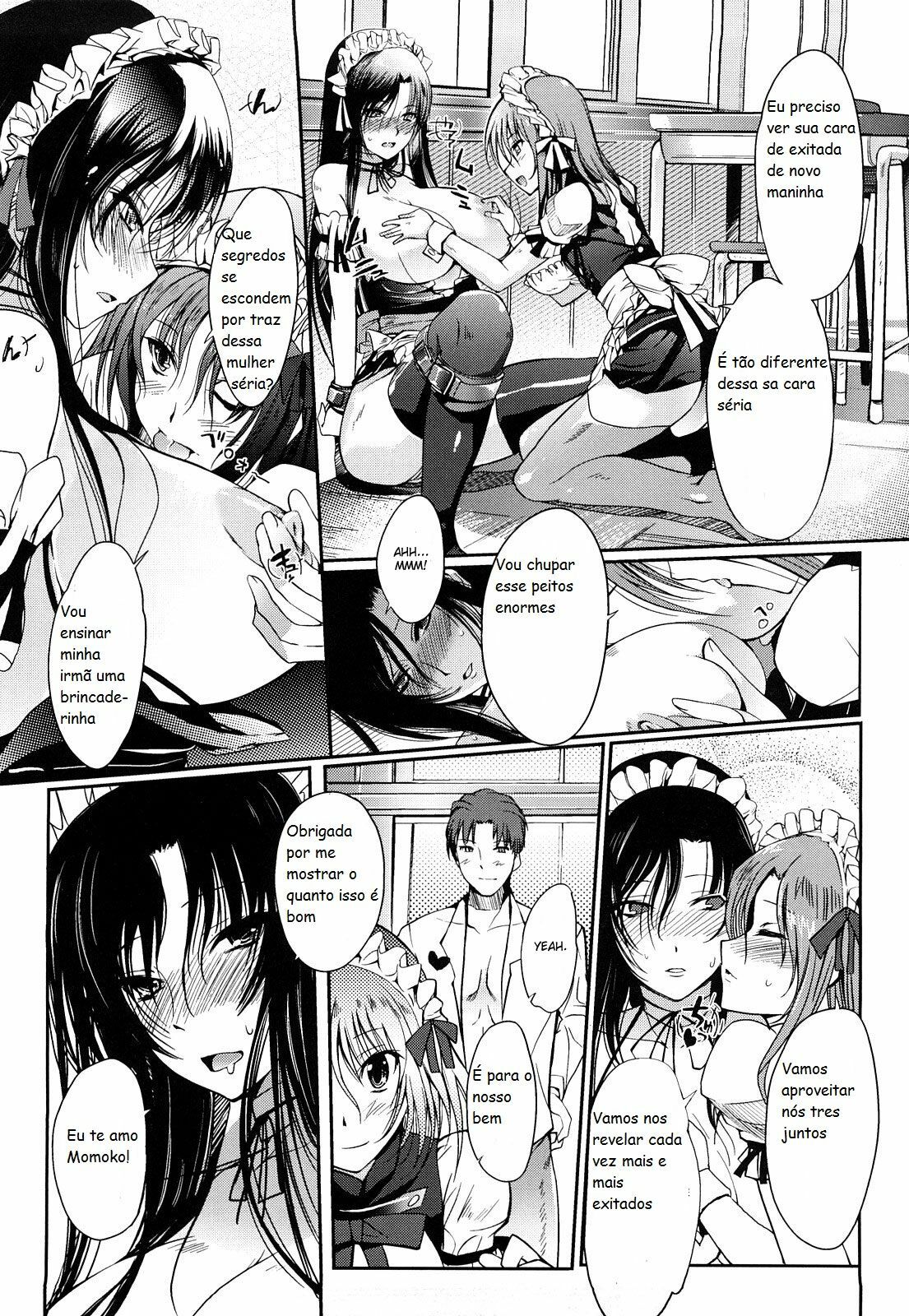 [Hanpera] Sisters maid | irmãs escravas (Onee-san Whisper) [Portuguese-BR] page 10 full