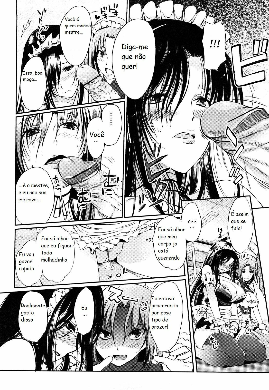 [Hanpera] Sisters maid | irmãs escravas (Onee-san Whisper) [Portuguese-BR] page 4 full