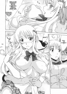 (SC39) [BANANAJAM (Hanzaki Jirou)] DON'T KISS MY TAIL! (To LOVE-Ru) [Portuguese-BR] [Pepeus] - page 10