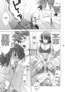 (SC39) [BANANAJAM (Hanzaki Jirou)] DON'T KISS MY TAIL! (To LOVE-Ru) [Portuguese-BR] [Pepeus] - page 5