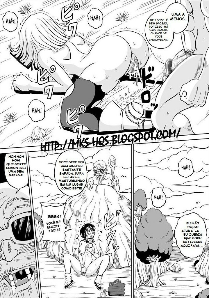 [Pyramid House (Muscleman)] Kame Sennin no Yabou | Mestre Kame (Dragon Ball Z) [Portuguese-BR] [MKS] page 21 full