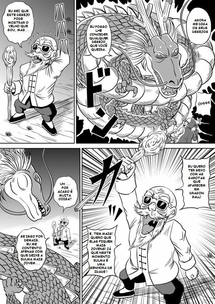 [Pyramid House (Muscleman)] Kame Sennin no Yabou | Mestre Kame (Dragon Ball Z) [Portuguese-BR] [MKS] page 7 full