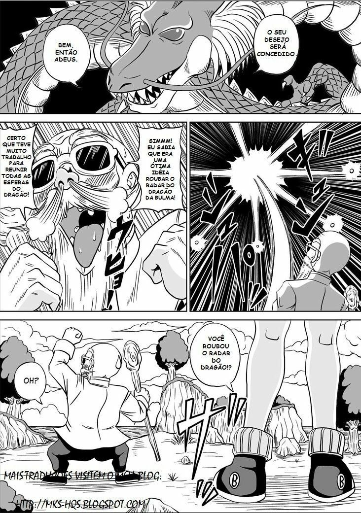 [Pyramid House (Muscleman)] Kame Sennin no Yabou | Mestre Kame (Dragon Ball Z) [Portuguese-BR] [MKS] page 8 full