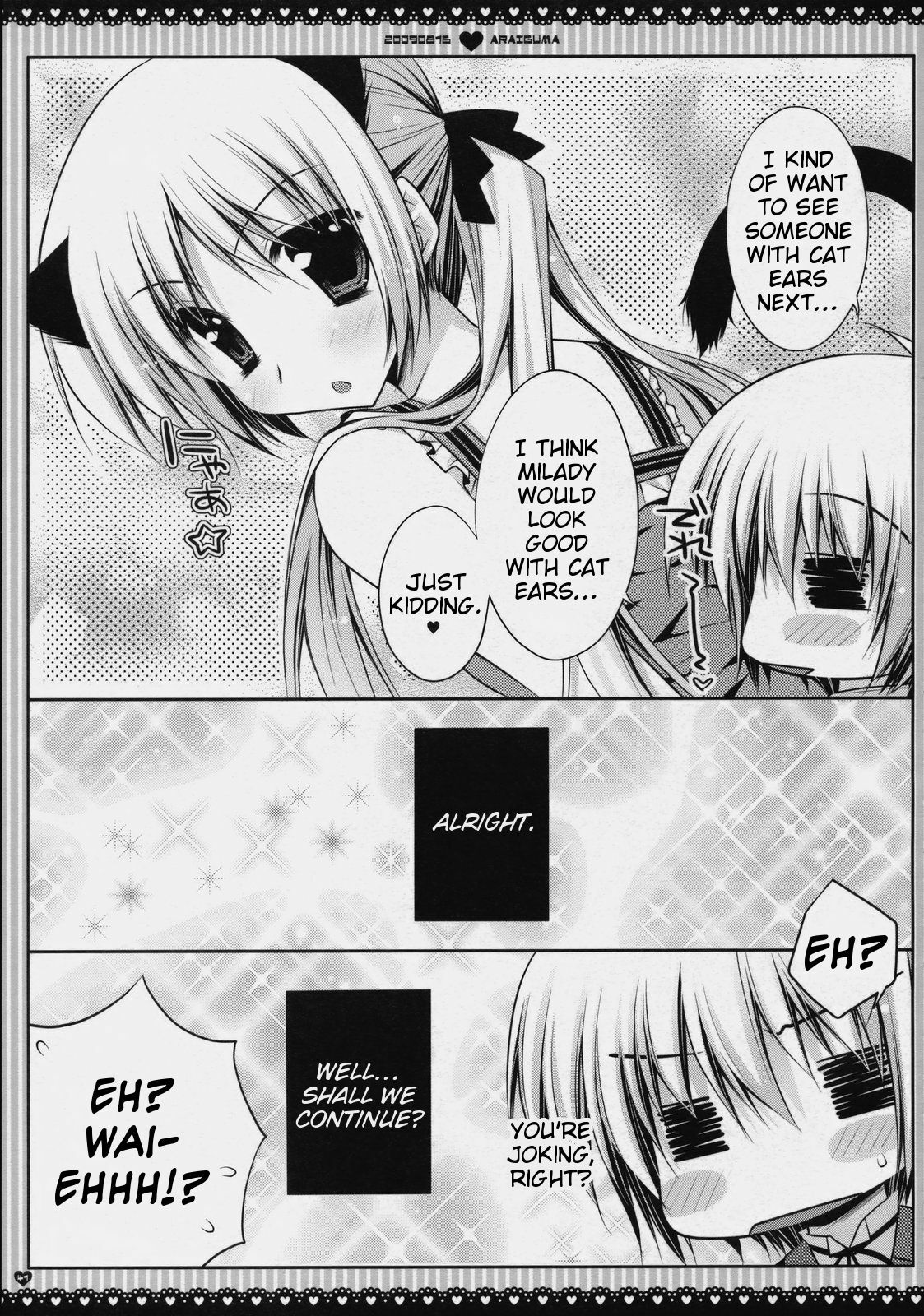 (C76) [PINK (Araiguma)] Subete Kami-sama no iu Toori na no desu (Hayate no Gotoku!) [English] [Slayerjammer] page 36 full