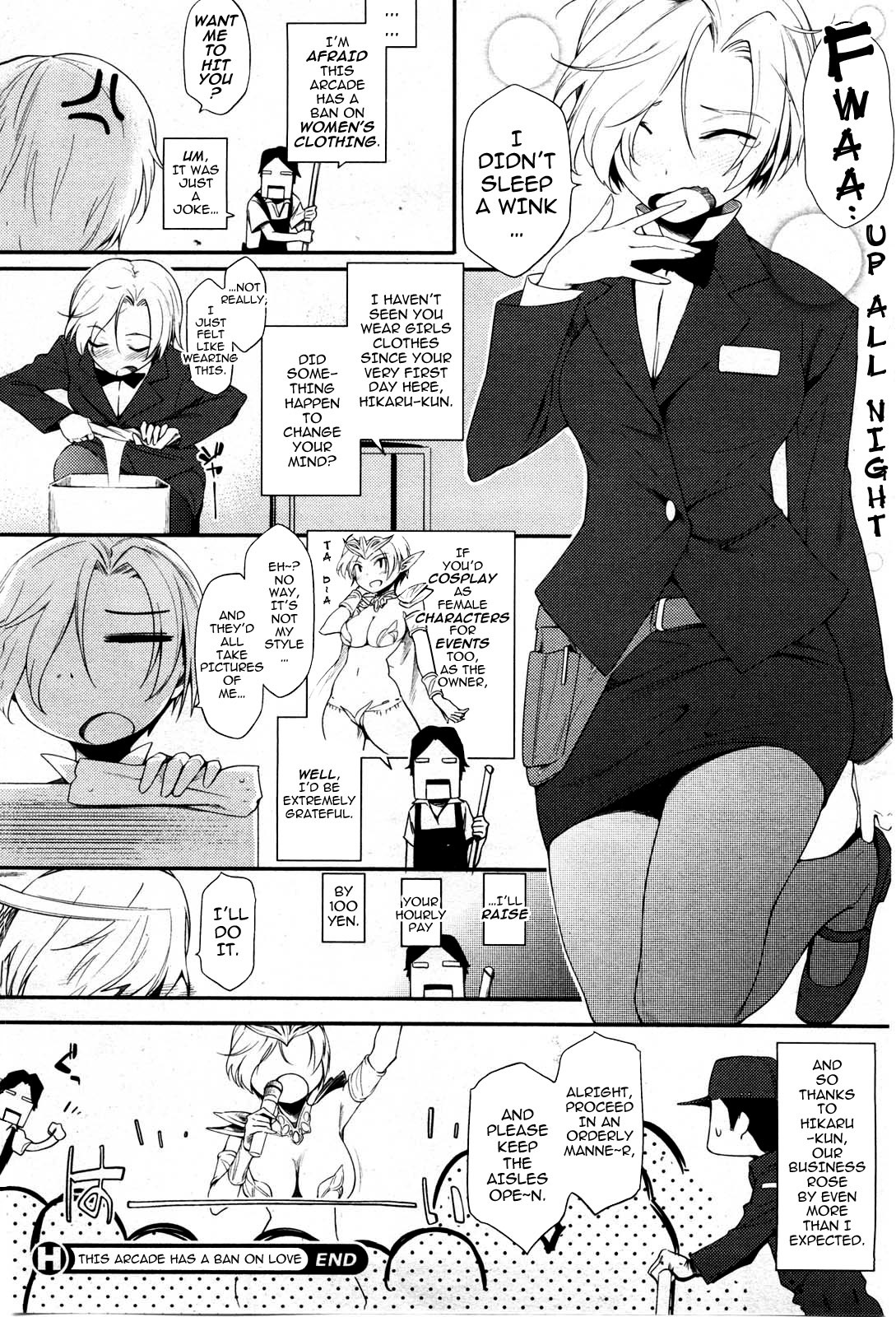 [Yurikawa] Touten Amae Kinshi to Natte Orimasu | This Arcade has a Ban on Love (COMIC HOTMiLK 2010-08) [English] [darknight] page 20 full