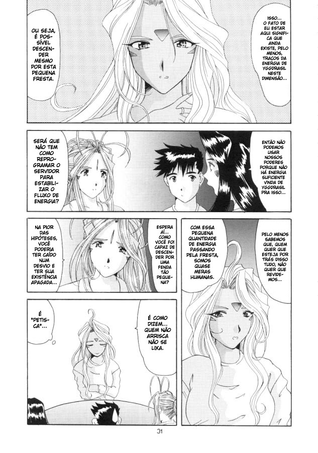 (CR25) [Tenzan Koubou (Tenchuumaru)] Nightmare of My Goddess 6 (Ah! My Goddess) [Portuguese-BR] [BartSSJ] page 26 full