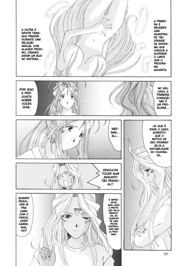 (CR25) [Tenzan Koubou (Tenchuumaru)] Nightmare of My Goddess 6 (Ah! My Goddess) [Portuguese-BR] [BartSSJ] page 34 full