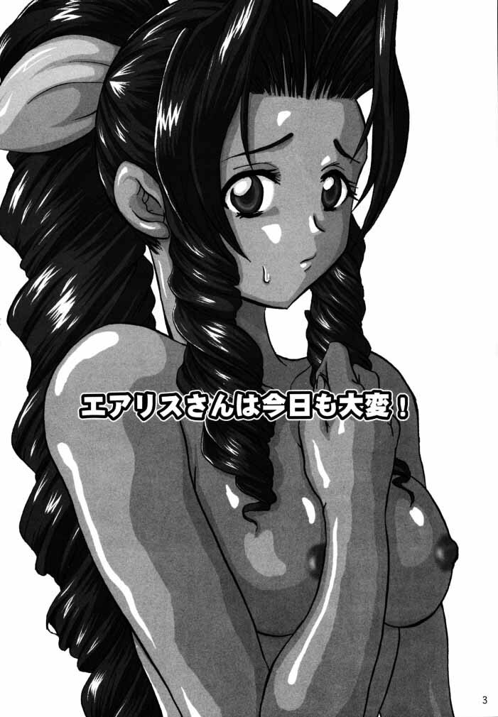 [Koala Machine (Tokiwa Kanenari)] Aerith-san wa kyou mo taihen! (Final Fantasy VII) page 2 full