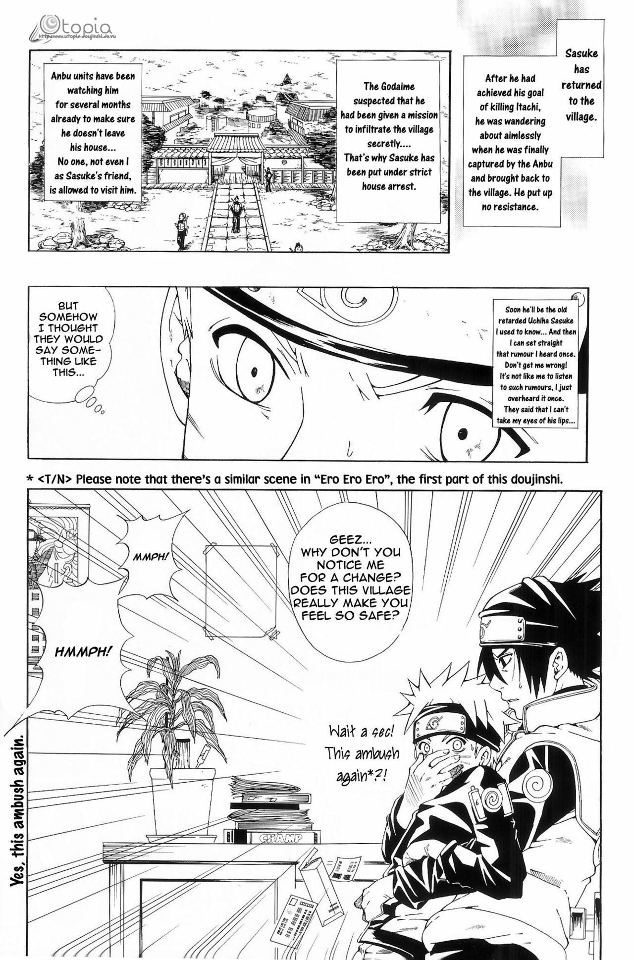 (C73) [3.5TOUSIN (Sorano Natsumi)] Ero Ero Ero Vol. 1.5 (NARUTO) [English] [Utopia] page 3 full