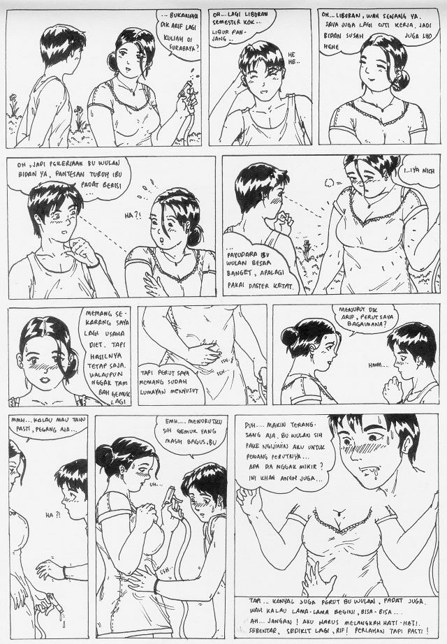 [Novina-INDONESIA] Chubby&Sensual Neighbour_Mrs. Wulan [Brightened] page 3 full