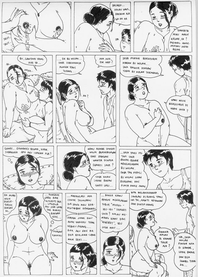 [Novina-INDONESIA] Chubby&Sensual Neighbour_Mrs. Wulan [Brightened] page 9 full