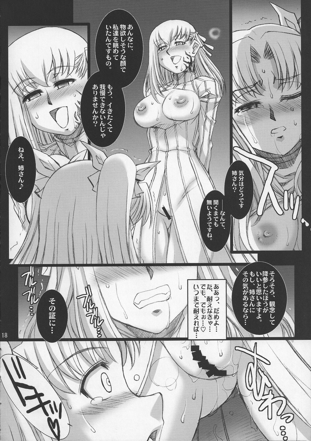 (COMIC1☆2) [H.B (B-RIVER)] Red Degeneration -DAY/3- (Fate/stay night) page 17 full