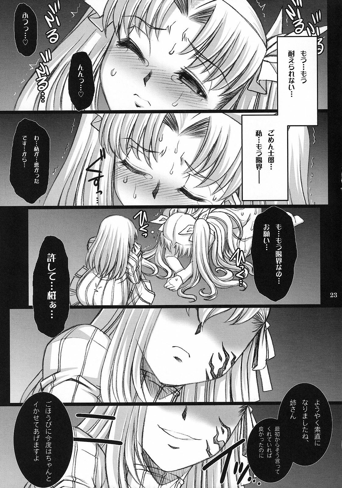 (C75) [H.B (B-RIVER)] Red Degeneration -DAY/4- (Fate/stay night) page 22 full