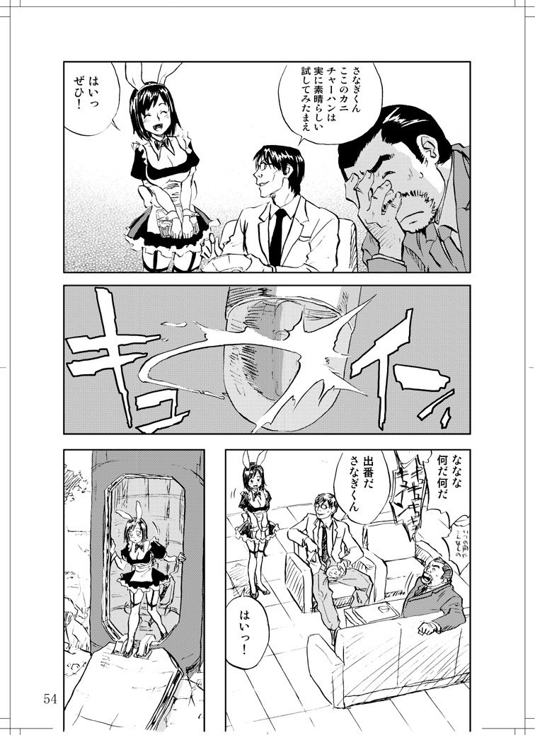 (C78) [Zerry Fujio] Sanagi chan Kinkyuu Syutsudou (Scramble) page 52 full