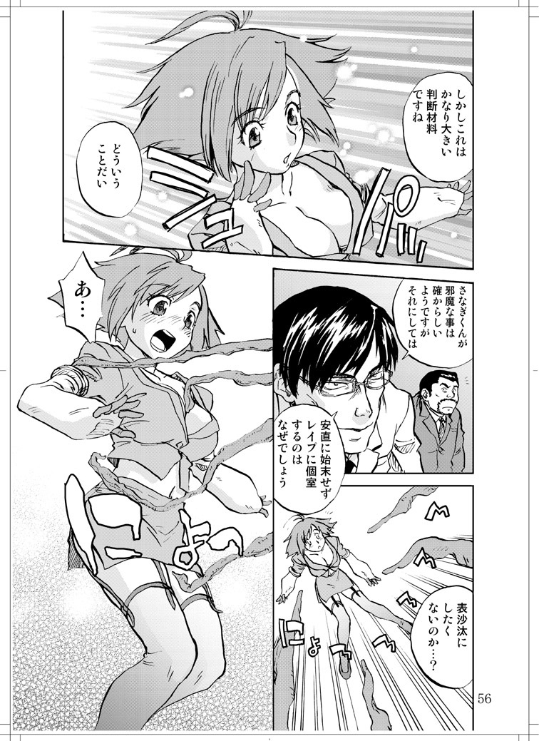 (C78) [Zerry Fujio] Sanagi chan Kinkyuu Syutsudou (Scramble) page 54 full